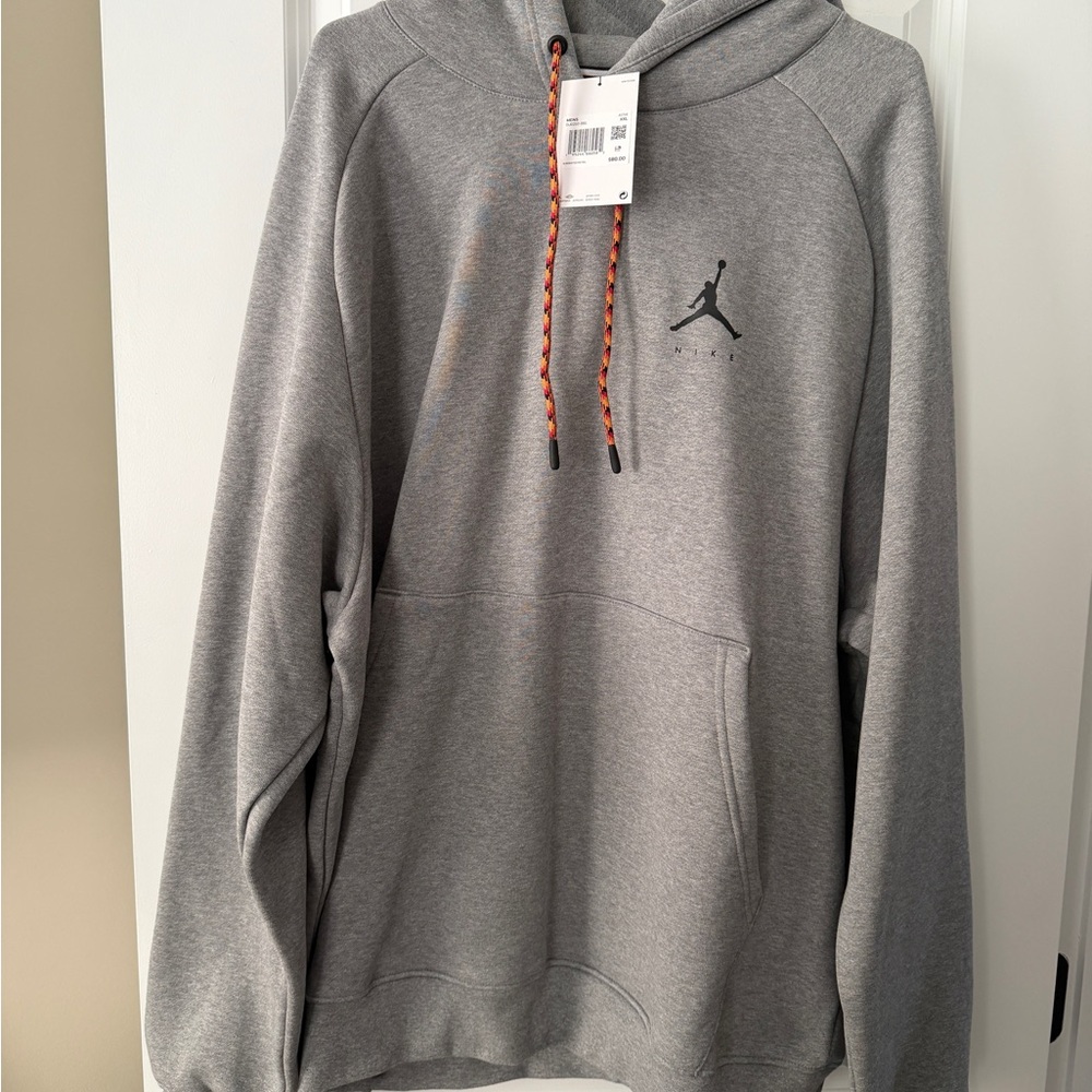 Jordan Men’s Gray Illusions Hoodie